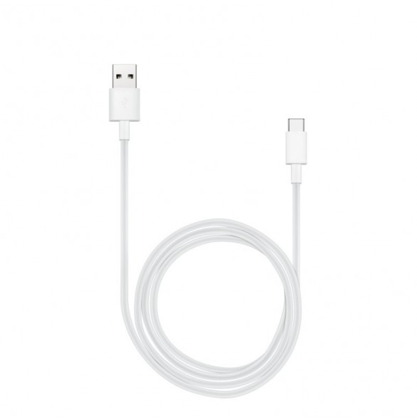 Huawei AP51 Sync&Charge-kabel USB-A 2.0 – USB-C 2A, 1m, vit - Blister