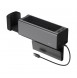 Baseus bilhållare kopphållare laddning 2x USB HUB - Svart (CRCWH-A01)