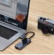 Utgång: USB3.0 * 2 + SD + TF + HDMI * 2 + RJ45 + Type-C