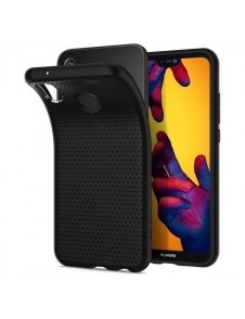 Spigen Liquid Air Skal Cover till Huawei P20 Lite - Svart