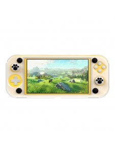 Baseus Stöttålig Fäste Skyddsfodral för Nintendo Switch Lite med Pads Utskärningar Katten tafsar - Svart (WISWLT-21)