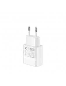 Huawei Wall QuickCharger USB-A 2A w/MicroUSB Cable, vit