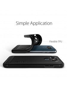 Spigen Rugged Armor Skal Cover till LG G6 - Svart