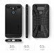 Spigen Rugged Armor Skal Cover till LG G6 - Svart