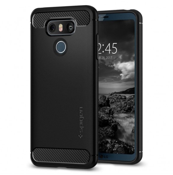 Spigen Rugged Armor Skal Cover till LG G6 - Svart
