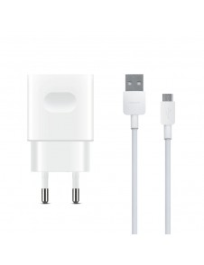Huawei Wall QuickCharger USB-A 2A w/MicroUSB Cable, vit