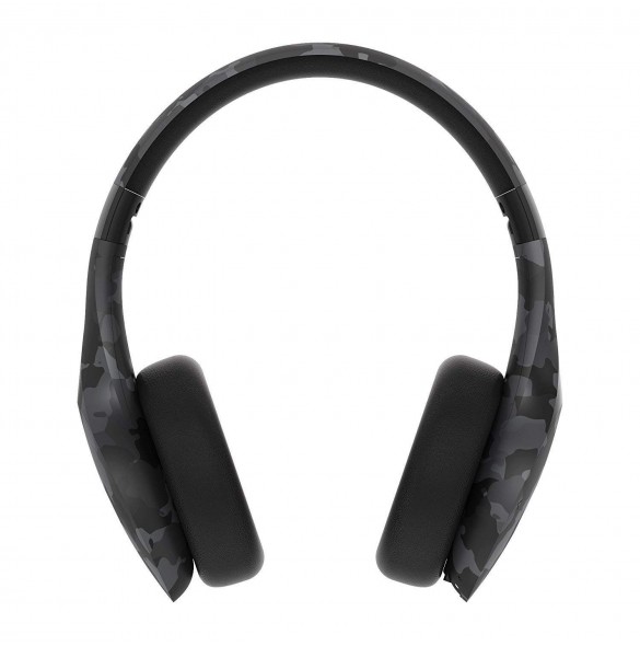 Motorola Pulse Escape+ Over-Ear Wired/Wireless Bluetooth Headphone with Microphone - Svart Camo
