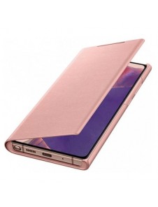 Samsung LED View Cover med LED-display för Samsung Galaxy Note 20 - Brun - koppar (Mystic Bronze) (EF-NN980PAEGEU)