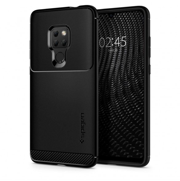 Spigen Rugged Armor för Huawei Mate 20 - Svart