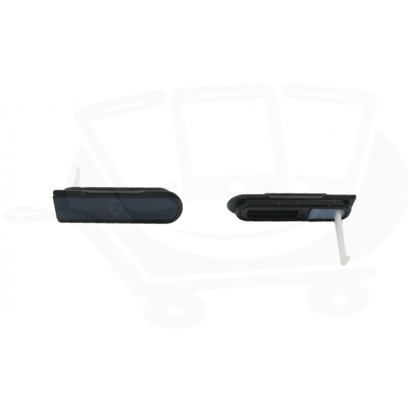 Original Sony Xperia Z Audio Jack Skal - Svart