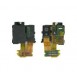 Äkta Sony Xperia Z Sensor Flex & hörlursuttag - Svart