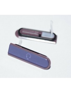 Äkta Sony Xperia Z Minneskort Skal - Lila