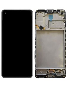 LCD-skärm + Touch-enhet Samsung Galaxy A21s - Svart