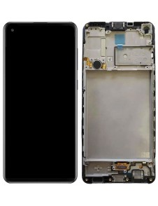 LCD-skärm + Touch-enhet Samsung Galaxy A21s - Svart