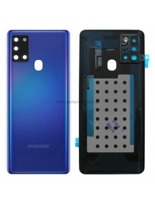 Samsung Galaxy A21s Batterilock - Blå (Service Pack)
