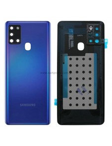 Samsung Galaxy A21s Batterilock - Blå (Service Pack)