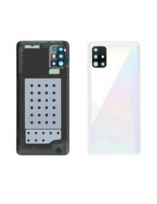 Samsung Galaxy A21s Batterilock - Vit (Service Pack)