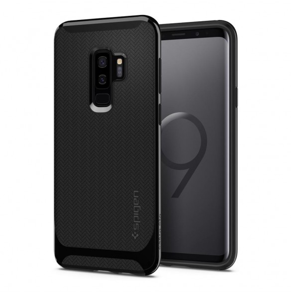 Spigen Case Neo Hybrid Cover för Samsung Galaxy S9 Plus - Svart