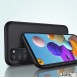 Svart och mycket snyggt skal till Samsung Galaxy A21S.