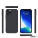 JollyFX Silikonfodral Mjukt flexibelt gummiöverdrag till iPhone 12 Pro Max 6.7 - Svart