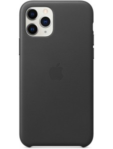 Apple MWYE2ZM/A Läderskal till iPhone 11 Pro - Svart