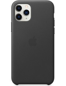 Apple MWYE2ZM/A Läderskal till iPhone 11 Pro - Svart