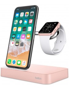 Belkin F8J183VFC00 Valet Lightning Dock till iPhone 8, iPhone 8 Plus, iPhone X - Rose Gold