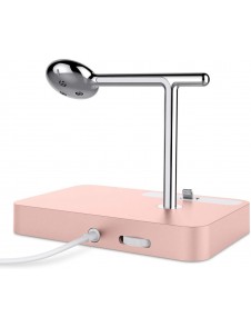 Belkin F8J183VFC00 Valet Lightning Dock till iPhone 8, iPhone 8 Plus, iPhone X - Rose Gold