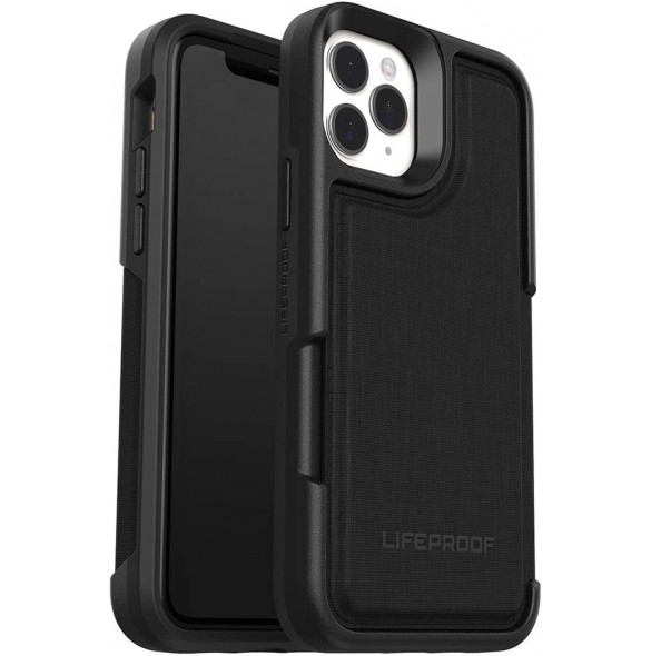 OtterBox 77-63457 LifeProof Flip Wallet Case till iPhone 11 Pro - Dark Knight