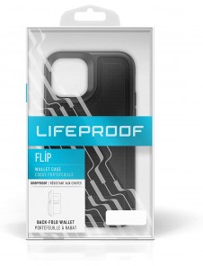 OtterBox 77-63457 LifeProof Flip Wallet Case till iPhone 11 Pro - Dark Knight