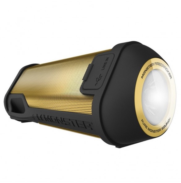 Monster FireCracker HD Bluetooth Högtalare - Guld