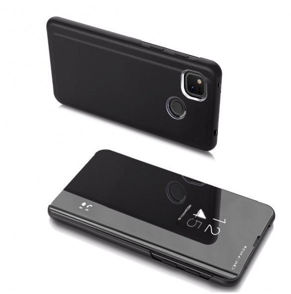 JollyFX Clear View Case cover för Google Pixel 4A -Svart