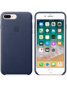 Apple MQHL2ZM/A till iPhone 7 Plus, iPhone 8 Plus Läderskal  - Mystic Blå