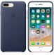 Apple MQHL2ZM/A till iPhone 7 Plus, iPhone 8 Plus Läderskal  - Mystic Blå