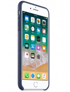 Apple MQHL2ZM/A till iPhone 7 Plus, iPhone 8 Plus Läderskal  - Mystic Blå