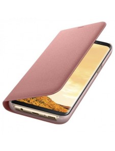 Samsung EF-NG950PPE LED View Cover Vikbart Fodral Till Samsung Galaxy S8 - Rosa