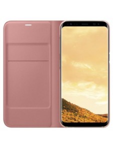 Samsung EF-NG950PPE LED View Cover Vikbart Fodral Till Samsung Galaxy S8 - Rosa