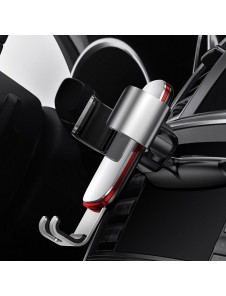 Baseus Metal Age Gravity Car Mount (CD-version) - Vit