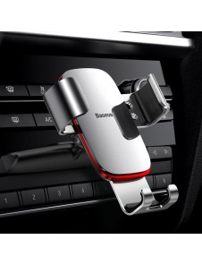 Baseus Metal Age Gravity Car Mount (CD-version) - Vit