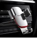 Baseus Metal Age Gravity Car Mount (CD-version) - Vit
