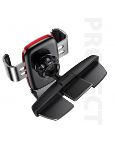 Baseus Metal Age Gravity Car Mount (CD-version) - Vit