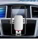 Baseus Metal Age Gravity Car Mount (CD-version) - Vit