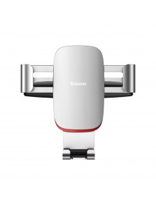 Baseus Metal Age Gravity Car Mount (CD-version) - Vit