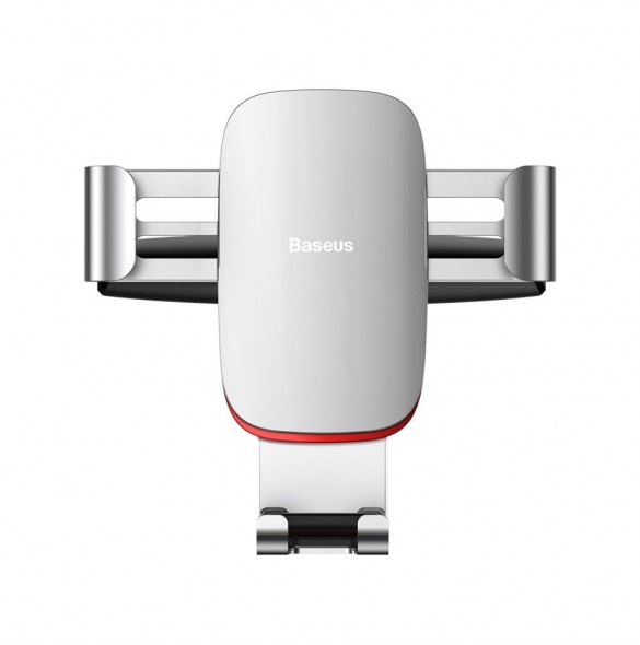 Baseus Metal Age Gravity Car Mount (CD-version) - Vit
