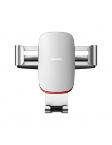 Baseus Metal Age Gravity Car Mount (CD-version) - Vit
