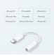 Den enkla enheten för att ansluta befintliga hörlurar, hörlurar eller bil-aux med 3,5 mm-uttag till en ny iPhone etc.