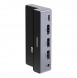 USB C-porten av typ c-hubadapter drivs med 100W snabb laddningshastighet.