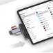 IPad och Hub är perfekt för packning, resa eller klass istället för att bära din stora bärbara dator.