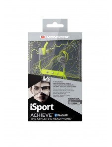 Monster 137091-00 iSport Achieve In-Ear 3,5mm Headphones - Grön