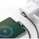 USB C till USB Type C-kabel tillverkad av originella Apple-chips ger en säker och stabil spänning.